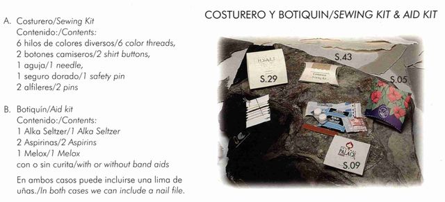 Amenidades Habitación